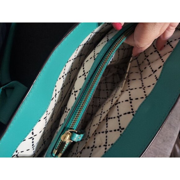 Kate Spade New York Villabella Ave. Quinn Tote Teal‎ Green Handbag - Picture 14 of 16